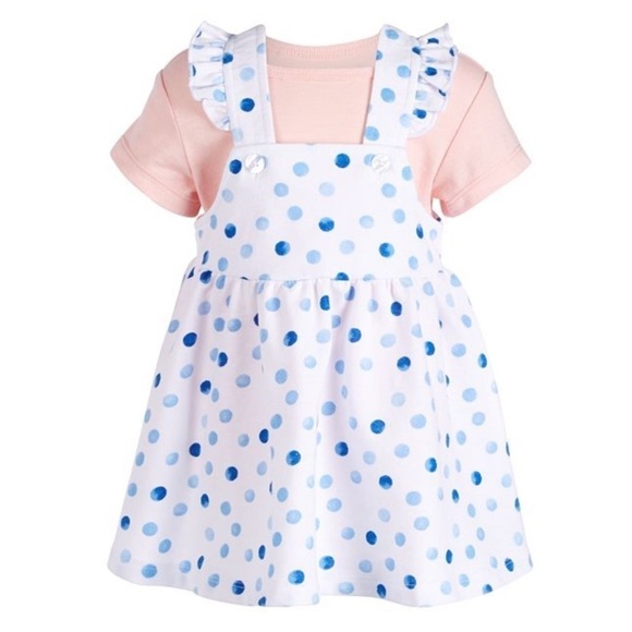 Baby Girl Bodysuit & Printed Jumper Set Easter - Picture 1 of 4